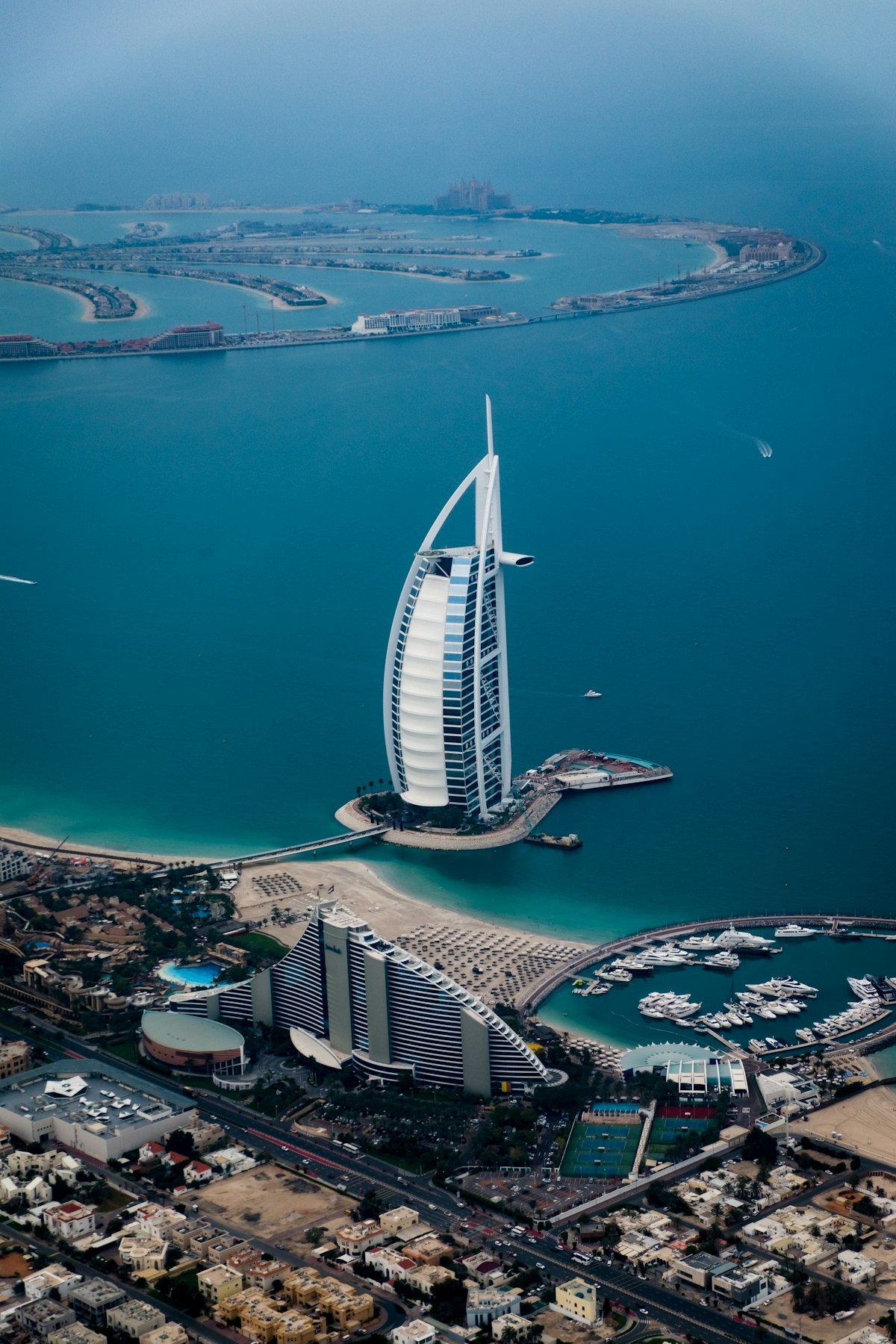 Burj Al Arab ve Palm Jumeirah